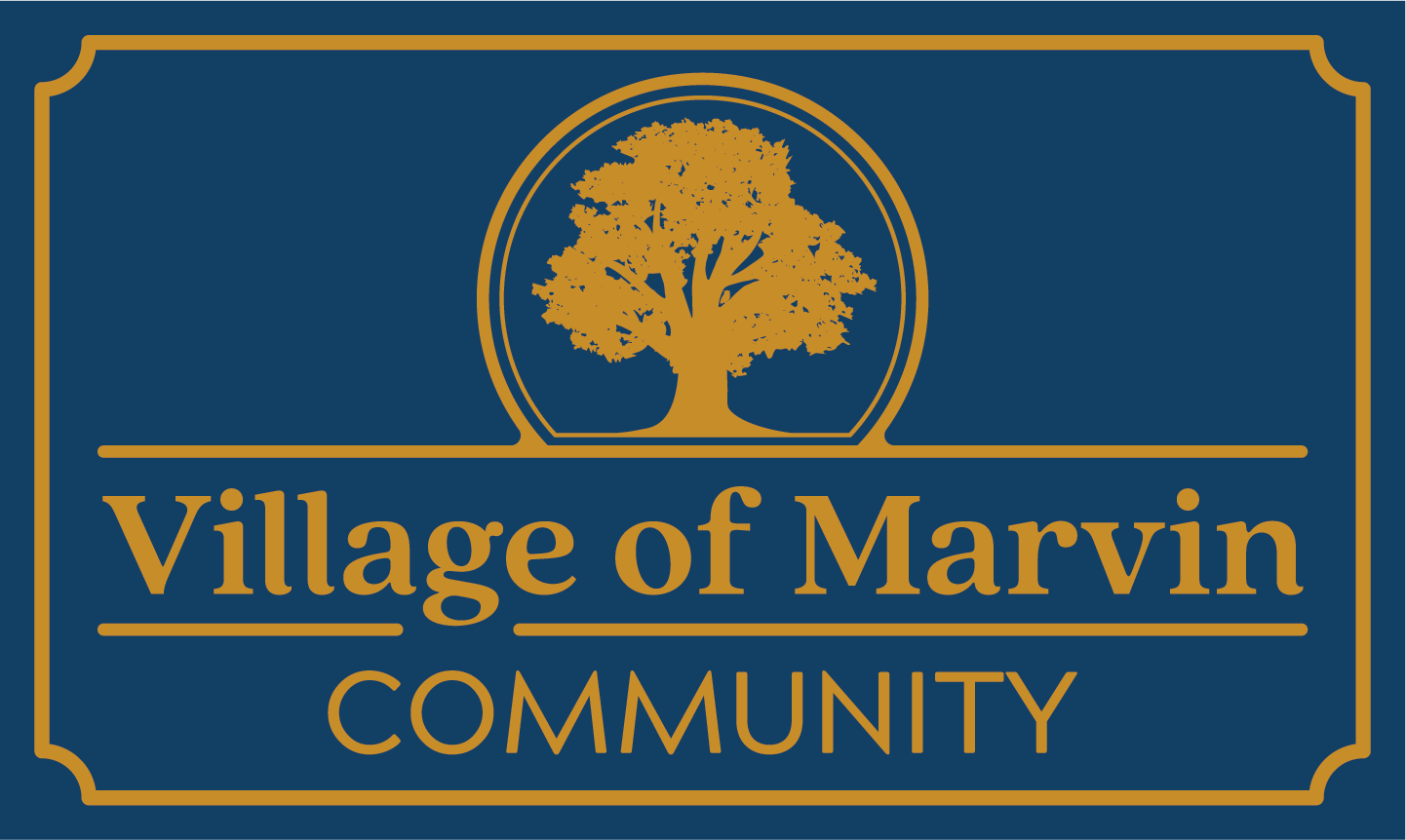 Village of Marvin Community Sign Village of Marvin Community Sign